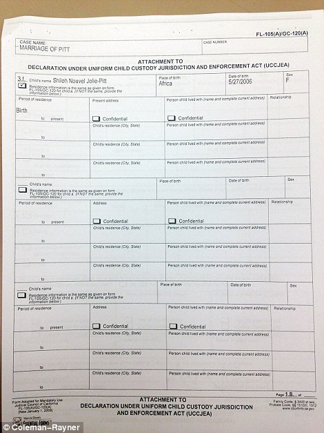 Αυτή είναι η αίτηση διαζυγίου που κατέθεσε η Αντζελίνα Τζολί [εικόνες] | iefimerida.gr 7