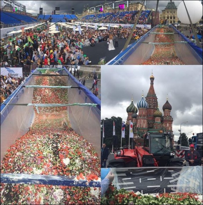 Η μεγαλύτερη χωριάτικη σαλάτα του κόσμου στην... Κόκκινη Πλατεία [εικόνες&βίντεο] | iefimerida.gr 0