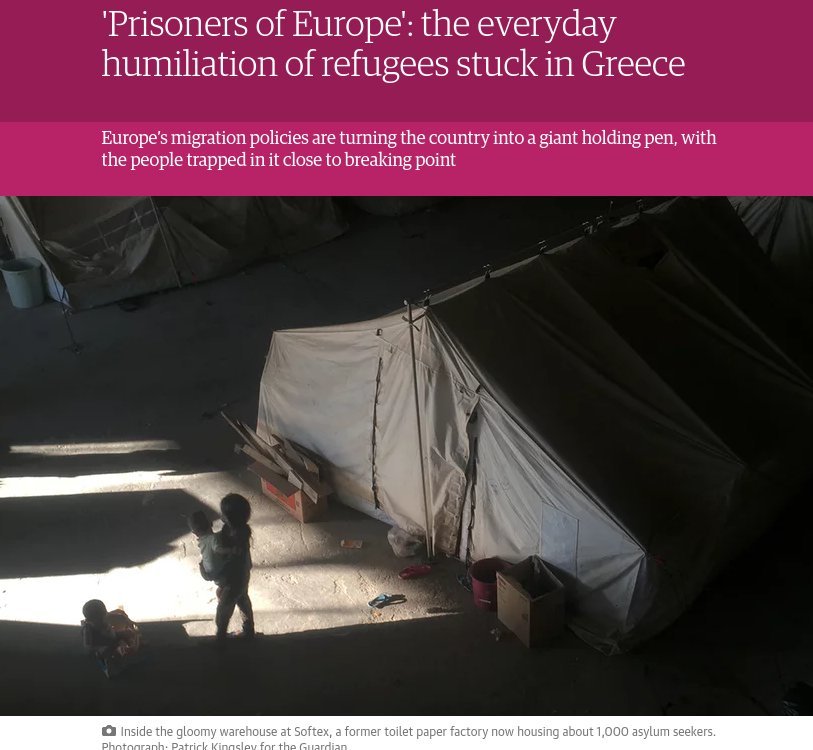 Guardian: Ο εξευτελισμός των προσφύγων στην Ελλάδα -Πληρωμένο σεξ, συμμορίες και ψυχολογικά προβλήματα | iefimerida.gr 0