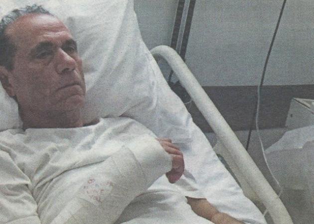 Θύμα ξυλοδαρμού έπεσε ο πατέρας της Ελένης Καρουσάκη [εικόνα] | iefimerida.gr 0