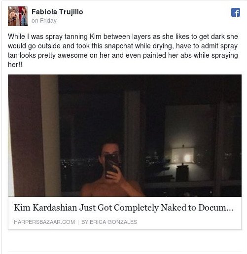 Αποκάλυψη: Η Κιμ Καρντάσιαν βάφει με σπρέι τους κοιλιακούς, για να φαίνονται γραμμωμένοι [εικόνες] | iefimerida.gr 1