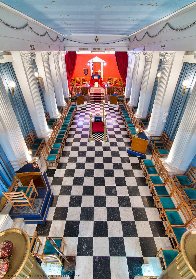 Για πρώτη φορά: Φωτογραφίες από το εσωτερικό της Μασονικής Στοάς Πειραιά [εικόνες] | iefimerida.gr 4