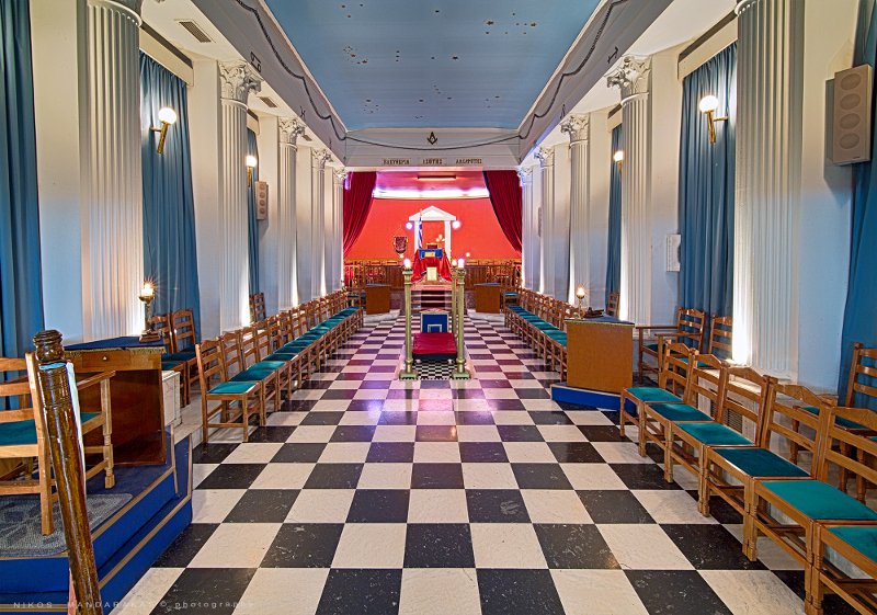 Για πρώτη φορά: Φωτογραφίες από το εσωτερικό της Μασονικής Στοάς Πειραιά [εικόνες] | iefimerida.gr 5