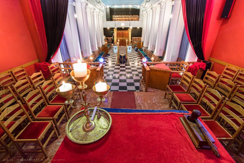 Για πρώτη φορά: Φωτογραφίες από το εσωτερικό της Μασονικής Στοάς Πειραιά [εικόνες] | iefimerida.gr 7