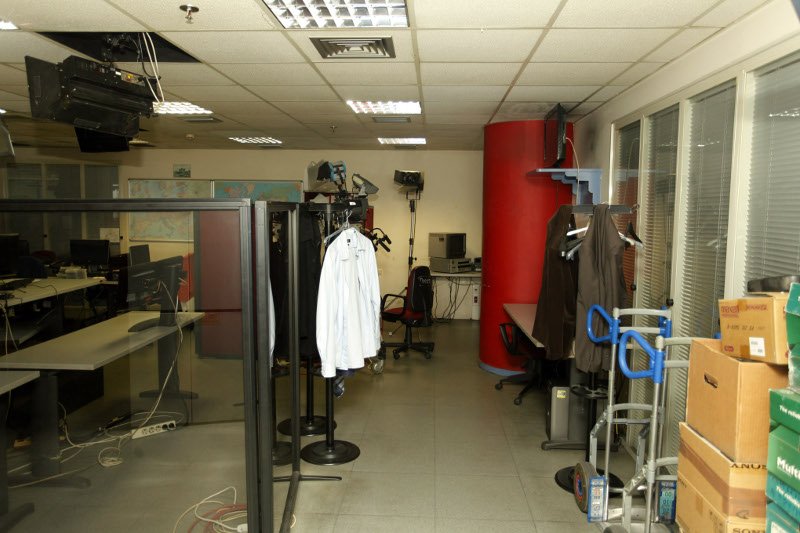 Το έρημο Mega -Αδεια γραφεία, χωρίς δημοσιογράφους [εικόνες] | iefimerida.gr 12