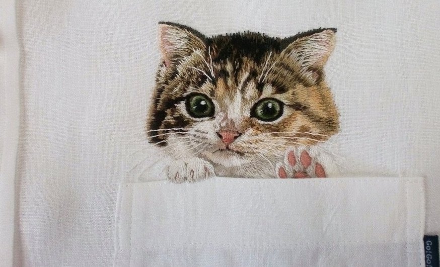 Ιάπωνας κεντά κατοικίδια στα πουκάμισα και κάνει πάταγο -300 δολάρια το κομμάτι [εικόνες]  | iefimerida.gr 2