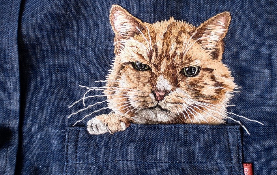 Ιάπωνας κεντά κατοικίδια στα πουκάμισα και κάνει πάταγο -300 δολάρια το κομμάτι [εικόνες]  | iefimerida.gr 0