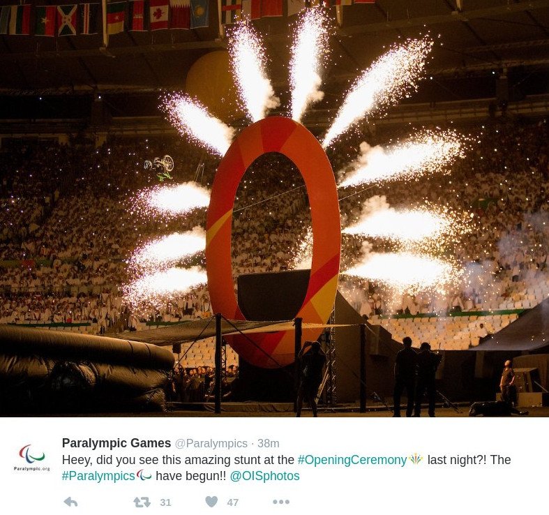 Καρέ καρέ η εντυπωσιακή και συγκινητική τελετή έναρξης των Παραολυμπιακών του Ρίο [εικόνες & βίντεο] | iefimerida.gr 1