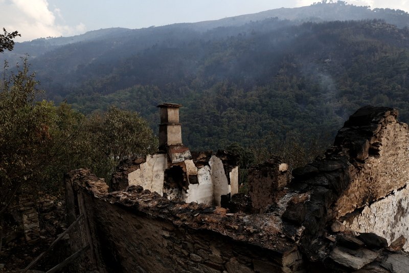 Βιβλική καταστροφή στη Θάσο: Στάχτη σπίτια, καλλιέργειες και δασικές εκτάσεις, καίει ακόμη η φωτιά [εικόνες] | iefimerida.gr 4