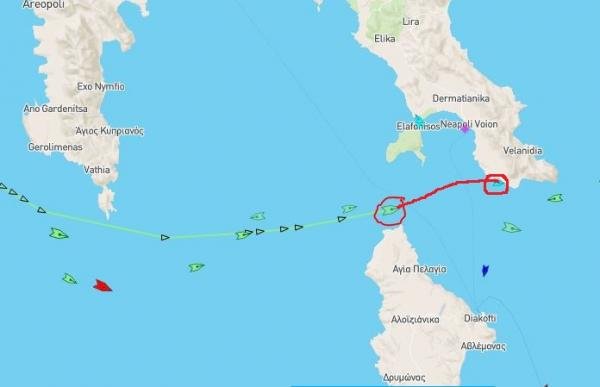 Τουρκικό καράβι βγήκε στη... Λακωνία -Προσάραξε σε οικισμό [εικόνες] | iefimerida.gr 3