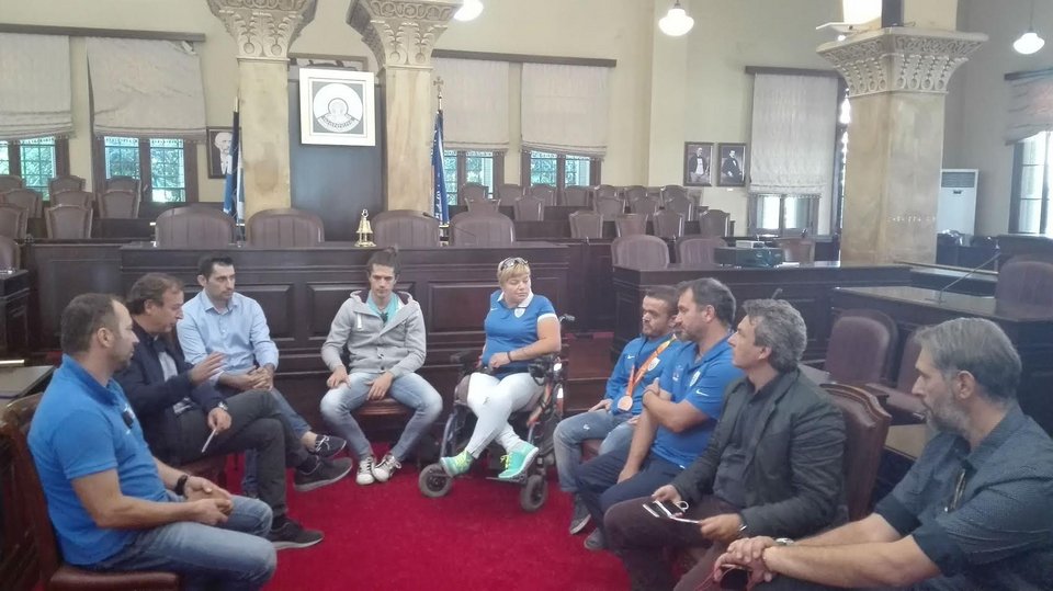 Τίμησαν στα Ιωάννινα τους Παραολυμπιονίκες Μπακοχρήστο και Λιάγκου [εικόνες] | iefimerida.gr 0