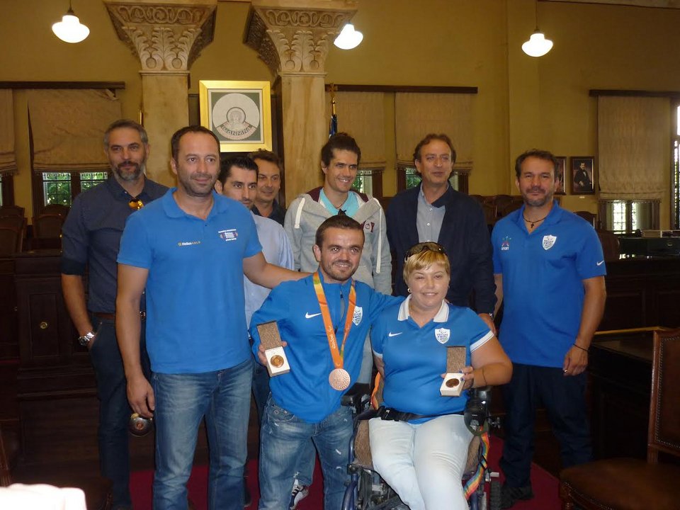 Τίμησαν στα Ιωάννινα τους Παραολυμπιονίκες Μπακοχρήστο και Λιάγκου [εικόνες] | iefimerida.gr 3