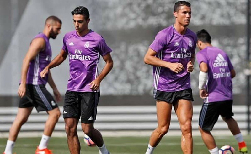 Προπόνηση με τον Κριστιάνο Ρονάλντο ο Νίκος Βέργος [εικόνα] | iefimerida.gr 0