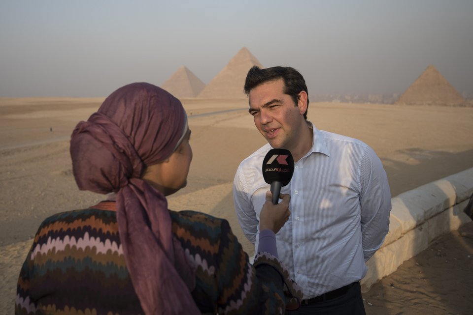 Ο Τσίπρας στις Πυραμίδες [εικόνες] | iefimerida.gr 2