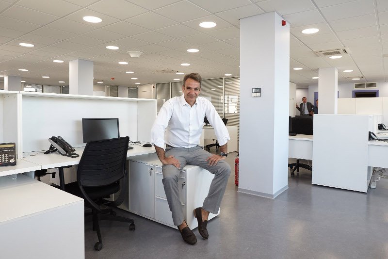 Σήμερα τα επίσημα εγκαίνια για τα καινούργια γραφεία της ΝΔ στο Μοσχάτο [εικόνες]  | iefimerida.gr 1