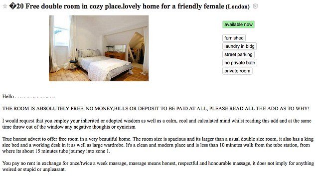 Νοικιάζουν δωρεάν δωμάτια σε «ελκυστικές κοπέλες» -Με αντάλλαγμα το σεξ! [εικόνες] | iefimerida.gr 1