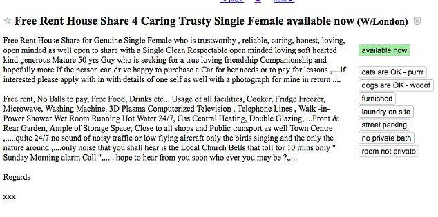 Νοικιάζουν δωρεάν δωμάτια σε «ελκυστικές κοπέλες» -Με αντάλλαγμα το σεξ! [εικόνες] | iefimerida.gr 2