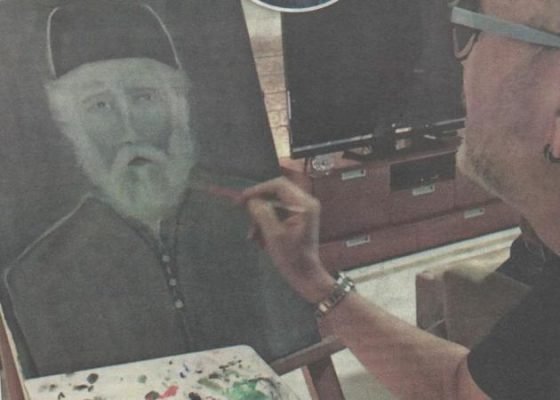 O Γονίδης ζωγράφισε τον Παΐσιο... χωρίς να τον έχει δει ποτέ [εικόνα] | iefimerida.gr 1