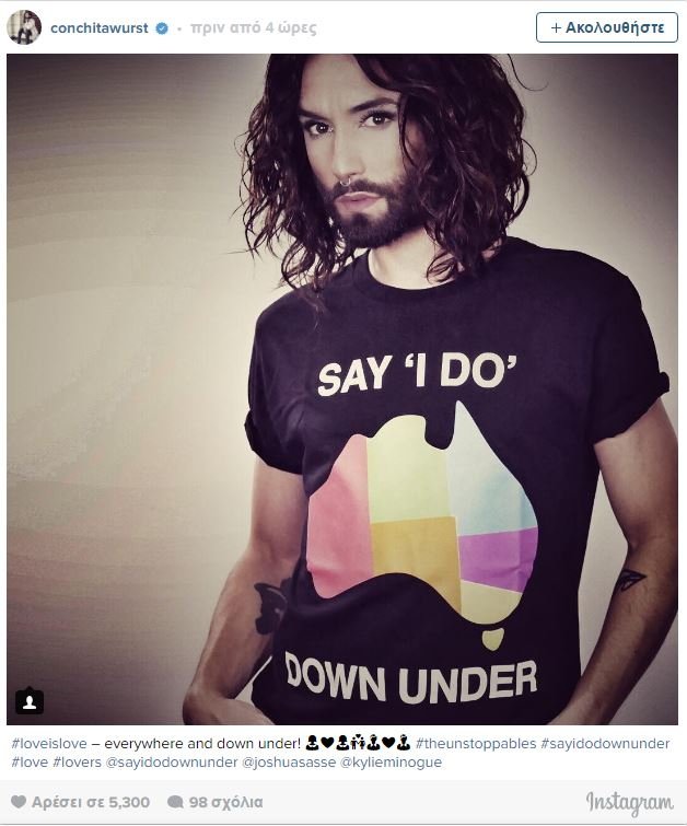 Αγνώριστη η Κοντσίτα -Κουρεύτηκε και ντύθηκε άνδρας [εικόνες]  | iefimerida.gr 0