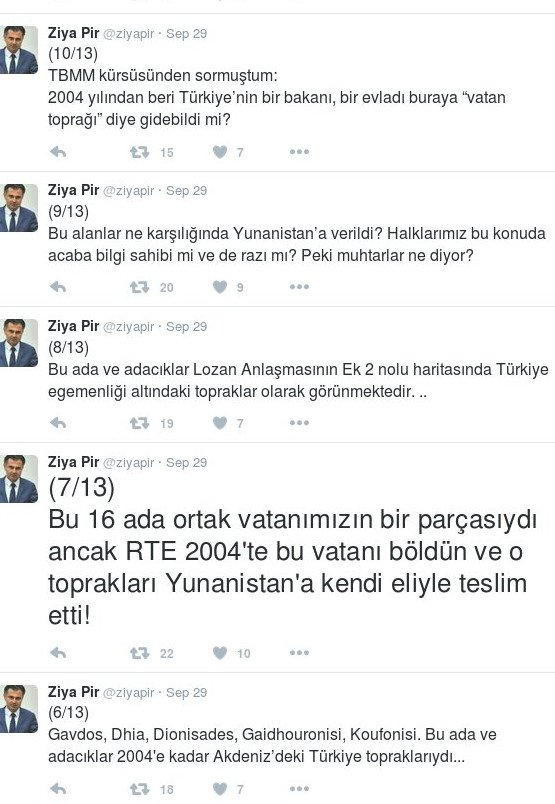 Βουλευτής Κούρδων ζητά 16 ελληνικά νησιά: Από τη Γαύδο και τις Οινούσσες ως το Κουφονήσι [εικόνες] | iefimerida.gr 1
