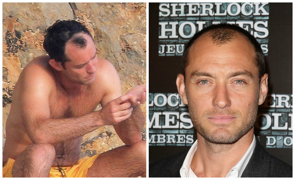 Από καράφλα σε μοϊκάνα -Ο Τζουντ Λο προκαλεί με τα νέα του μαλλιά [εικόνες] | iefimerida.gr 1