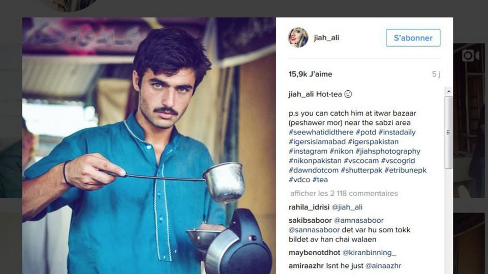 Ενας όμορφος Πακιστανός έγινε σταρ στο ίντερνετ και «σάλταρε» [εικόνες] | iefimerida.gr 1