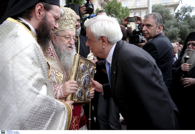 Θεσσαλονίκη: Καραμανλής, Μπουτάρης στην επίσημη δοξολογία στον Αγιο Δημήτριο -Το μήνυμα Παυλόπουλου [εικόνες] | iefimerida.gr 1