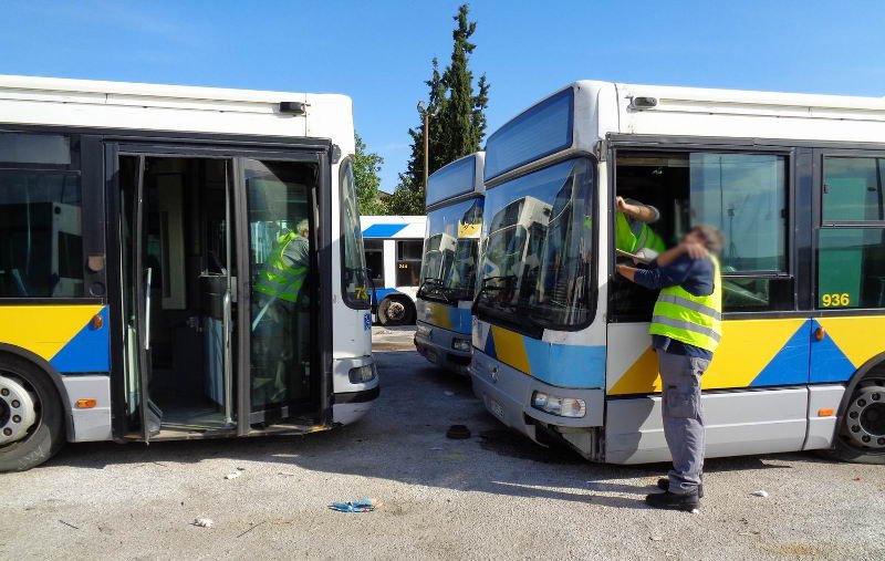 «Αυτοψία» του iefimerida στο αμαξοστάσιο των λεωφορείων -Παροπλισμένα εκατοντάδες οχήματα λόγω έλλειψης ανταλλακτικών και εργαζομένων [εικόνες] | iefimerida.gr 13