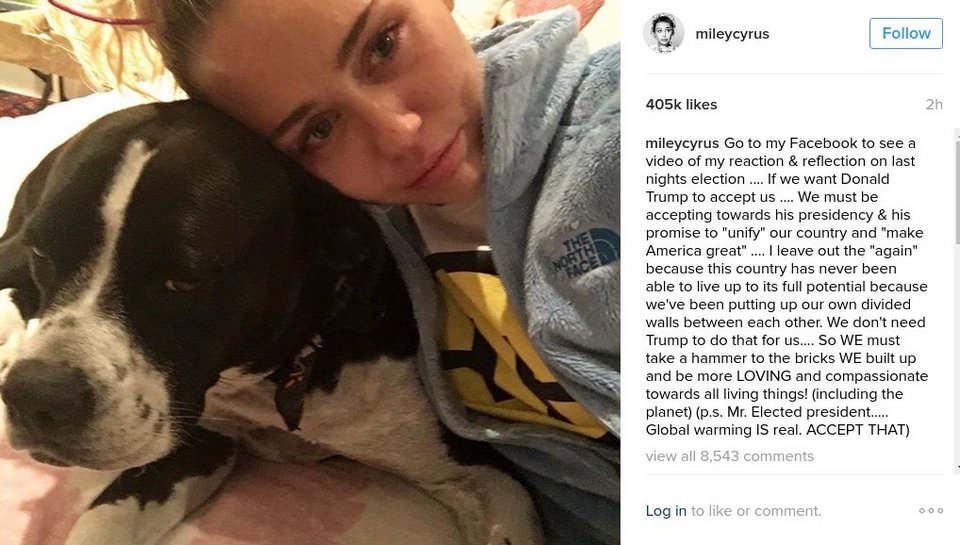 Σε σοκ το Χόλιγουντ μετά την ήττα της Χίλαρι: Κλάματα και αναρτήσεις απογοήτευσης [εικόνες]   | iefimerida.gr 0