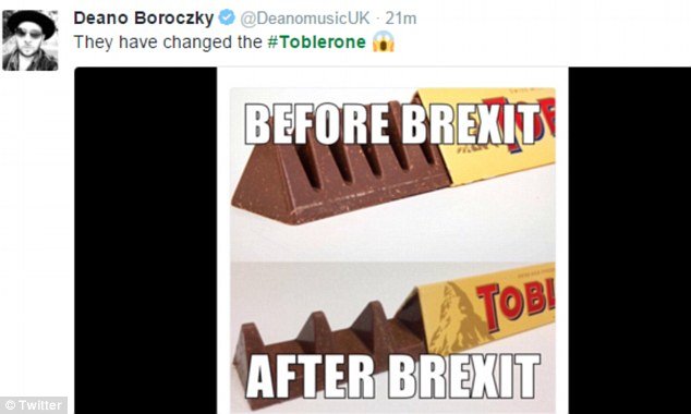 Η Toblerone μίκρυνε και οι Βρετανοί εξοργίστηκαν -Χαμός στο Twitter [εικόνες] | iefimerida.gr 2