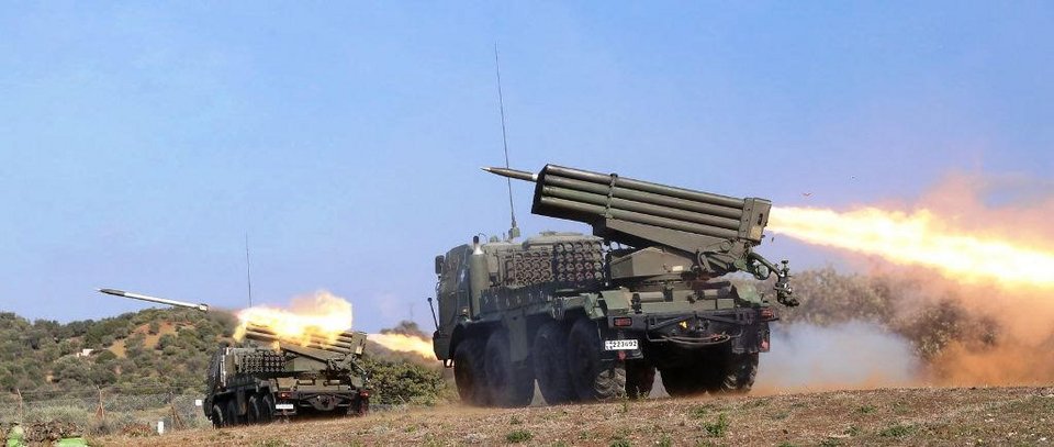 Ασκηση με βολές βαρέων όπλων και εκτοξευτών πυραύλων στη Λέσβο -Εντυπωσιακές εικόνες  [εικόνες] | iefimerida.gr 8