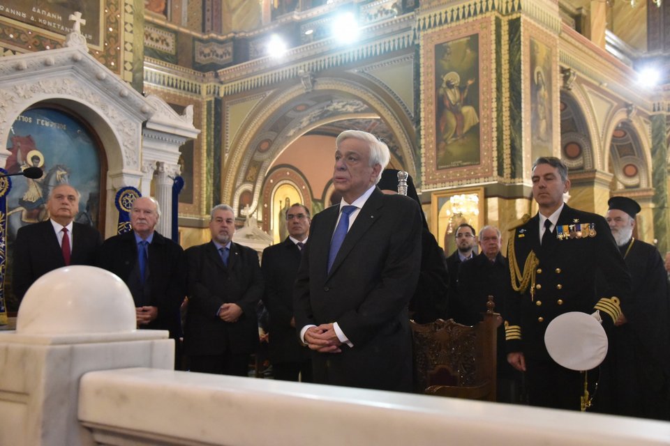 Τον προστάτη του Αγιο Νικόλαο τίμησε το Πολεμικό Ναυτικό, παρουσία του ΠτΔ [εικόνες] | iefimerida.gr 3