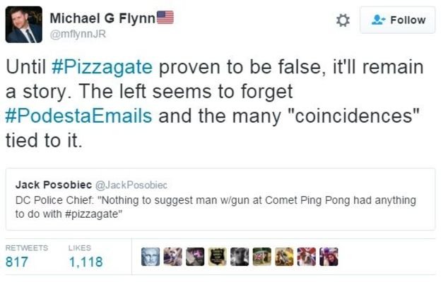Το Pizzagate «έφαγε» έναν απ' τους συνεργάτες του Τραμπ  [εικόνες] | iefimerida.gr 2