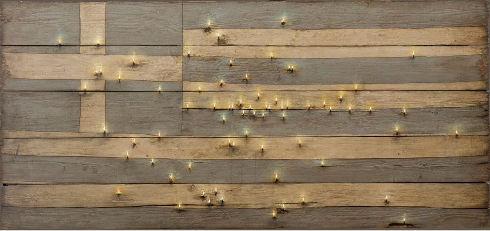 Αναδρομική Χρήστου Μποκόρου: Του καλλιτέχνη που «ανάβει» φλόγες πάνω στα ξύλα [εικόνες] | iefimerida.gr 1