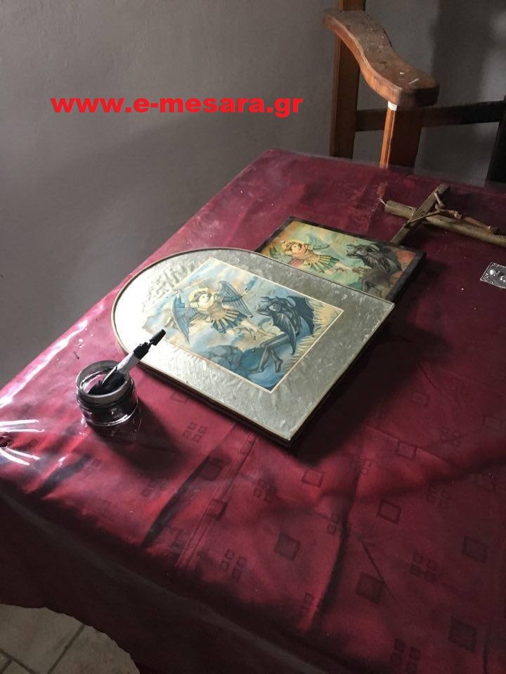 Βεβήλωσαν Ιερό Ναό στην Κρήτη -Εγραψαν «Ο Αλλάχ είναι μεγάλος» [εικόνες] | iefimerida.gr 1