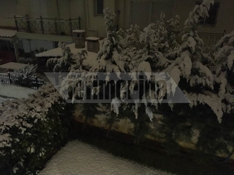 Επέλαση χιονιά: Στα λευκά η χώρα, το έστρωσε και στην Αθήνα [εικόνες] | iefimerida.gr 7