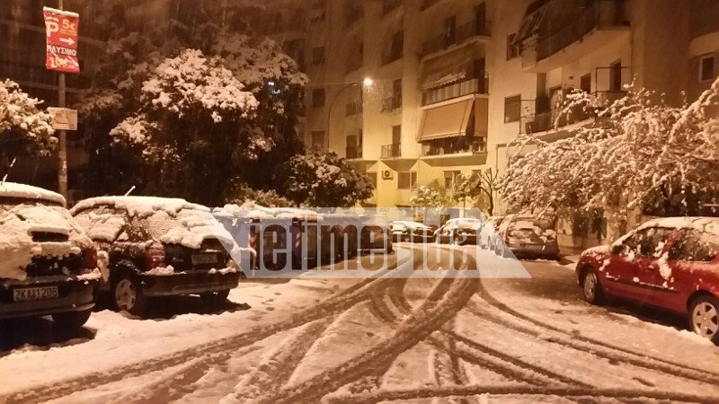 Επέλαση χιονιά: Στα λευκά η χώρα, το έστρωσε και στην Αθήνα [εικόνες] | iefimerida.gr 2