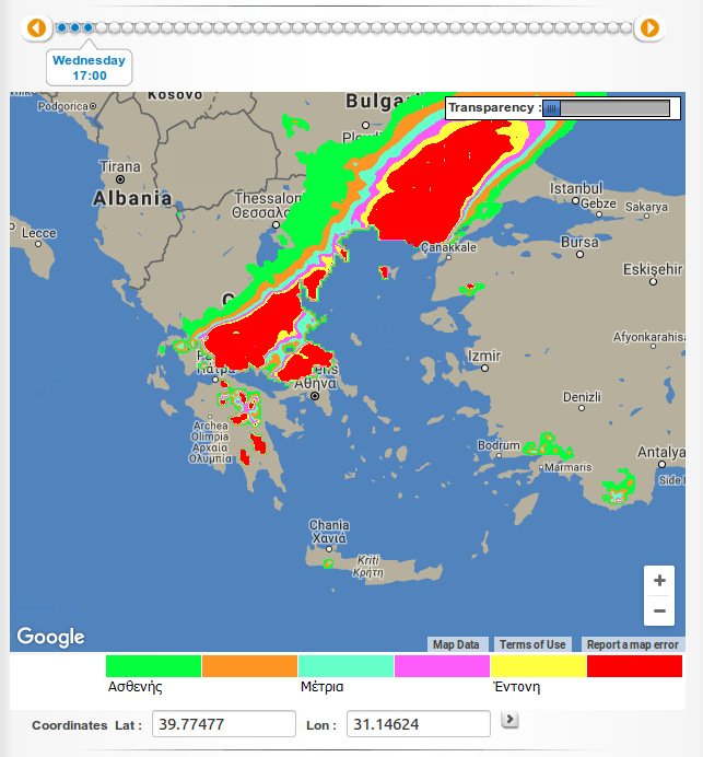 Οι χάρτες με τα χιόνια και τις καταιγίδες στην Ελλάδα σήμερα -Πού θα χτυπήσουν τα φαινόμενα [εικόνες] | iefimerida.gr 3