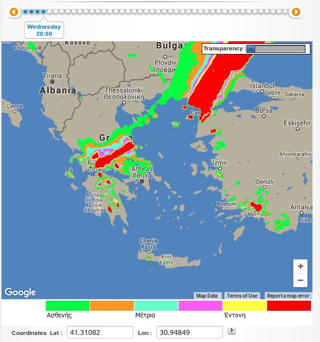Οι χάρτες με τα χιόνια και τις καταιγίδες στην Ελλάδα σήμερα -Πού θα χτυπήσουν τα φαινόμενα [εικόνες] | iefimerida.gr 4