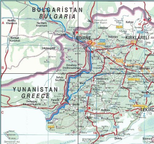 Συναγερμός στο Κιρκλαρελί, στην ανατολική Θράκη, για τον μακελάρη της Κωνσταντινούπολης [χάρτης] | iefimerida.gr 0