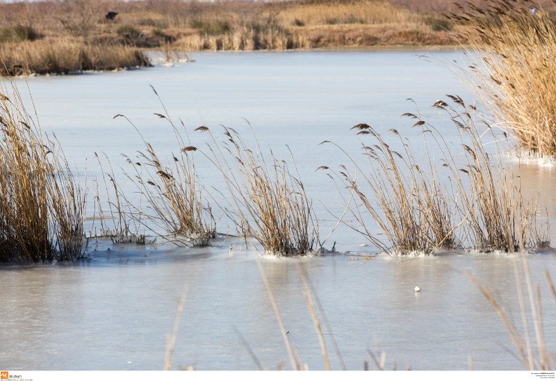 Εντυπωσιακές εικόνες από όλη την Ελλάδα: Πάγωσαν σιντριβάνια, λίμνες, υδραγωγεία! [εικόνες] | iefimerida.gr 24