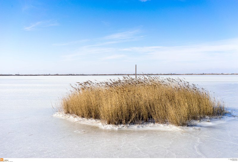 Εντυπωσιακές εικόνες από όλη την Ελλάδα: Πάγωσαν σιντριβάνια, λίμνες, υδραγωγεία! [εικόνες] | iefimerida.gr 25