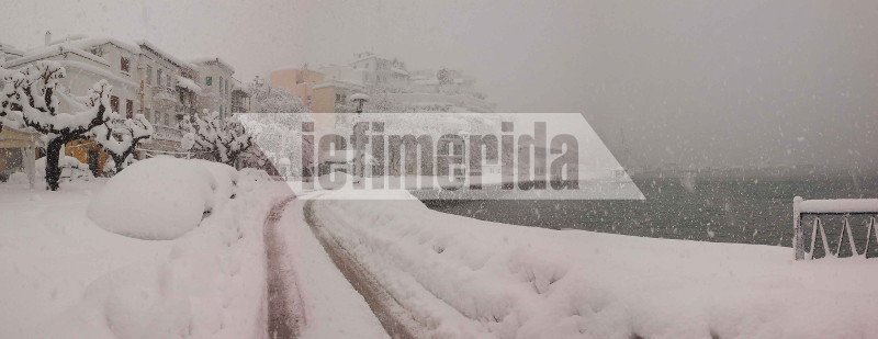 Σιβηρικό τοπίο η Σκόπελος -Πρωτοφανείς εικόνες, το νησί «θάφτηκε» κάτω από μέτρα χιονιού [εικόνες] | iefimerida.gr 12