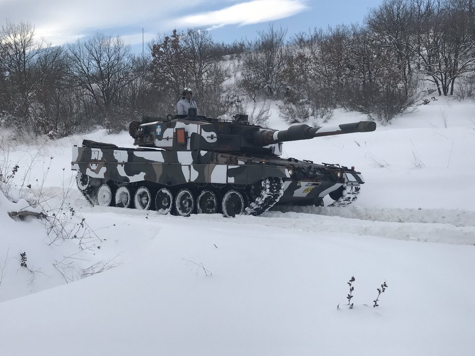 Τα ελληνικά τανκς δεν τα σταματούν τα χιόνια -«Απόβαση» στον βόρειο Εβρο [εικόνες] | iefimerida.gr 1