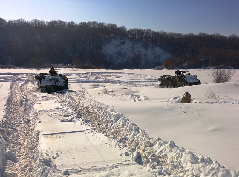 Τα ελληνικά τανκς δεν τα σταματούν τα χιόνια -«Απόβαση» στον βόρειο Εβρο [εικόνες] | iefimerida.gr 12