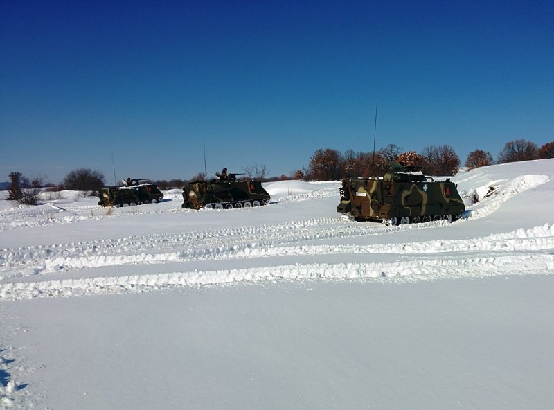 Τα ελληνικά τανκς δεν τα σταματούν τα χιόνια -«Απόβαση» στον βόρειο Εβρο [εικόνες] | iefimerida.gr 13