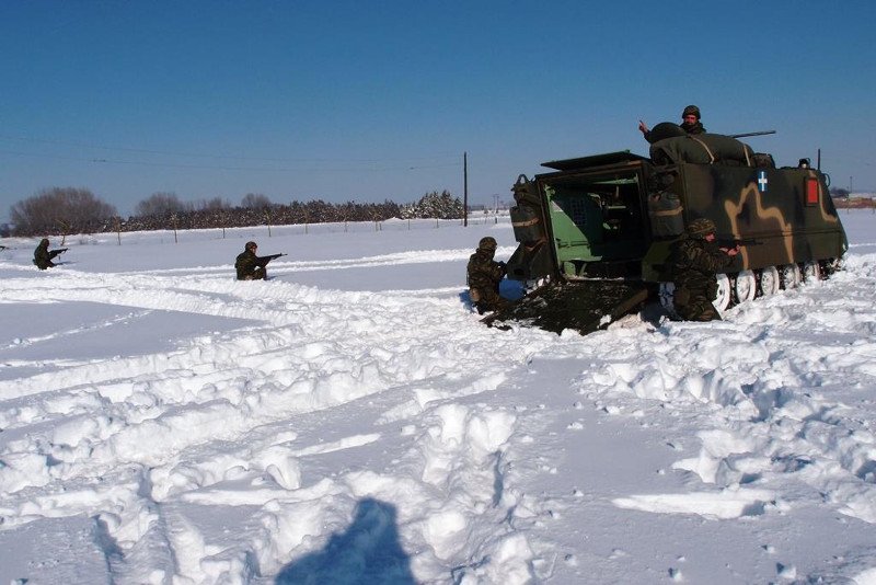 Τα ελληνικά τανκς δεν τα σταματούν τα χιόνια -«Απόβαση» στον βόρειο Εβρο [εικόνες] | iefimerida.gr 16
