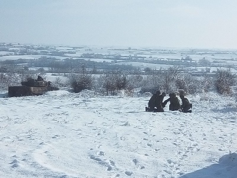 Τα ελληνικά τανκς δεν τα σταματούν τα χιόνια -«Απόβαση» στον βόρειο Εβρο [εικόνες] | iefimerida.gr 18