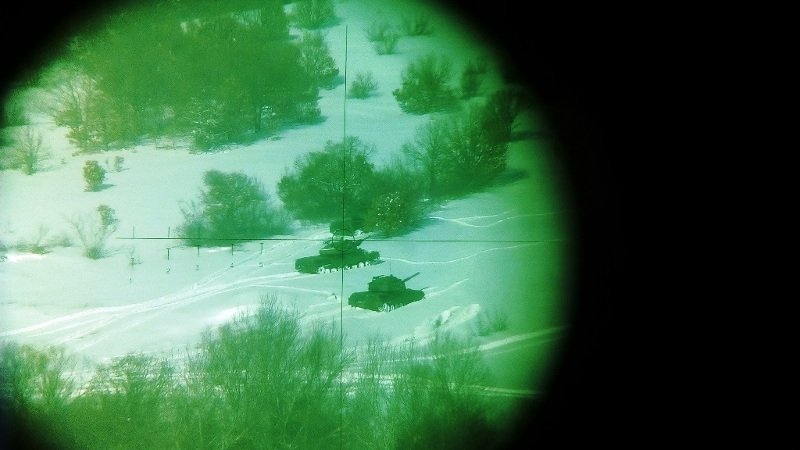 Τα ελληνικά τανκς δεν τα σταματούν τα χιόνια -«Απόβαση» στον βόρειο Εβρο [εικόνες] | iefimerida.gr 4