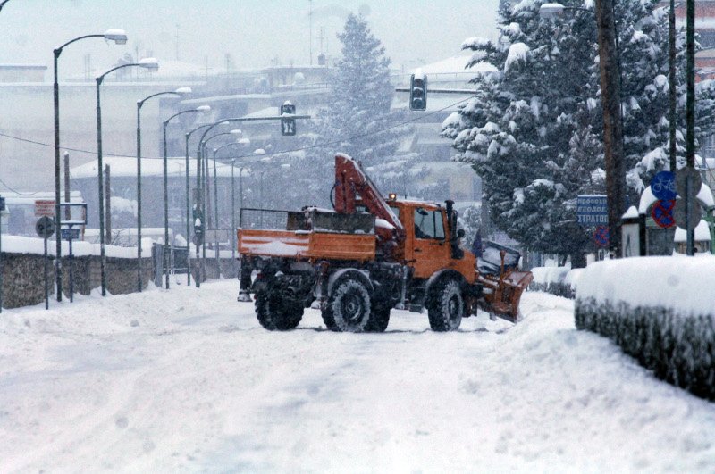Ρωσία θυμίζουν τα Τρίκαλα -Σφοδρή χιονόπτωση, στο μισό μέτρο το χιόνι [εικόνες & βίντεο] | iefimerida.gr 5